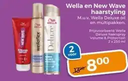 Trekpleister Wella en New Wave haarstyling aanbieding