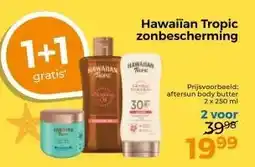 Trekpleister Hawaiian Tropic zonbescherming aanbieding
