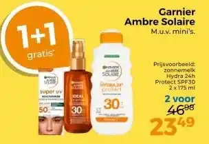 Trekpleister Garnier Ambre Solaire aanbieding