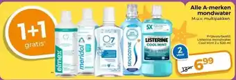 Trekpleister Alle A-merken mondwater aanbieding