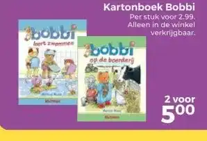 Trekpleister Kartonboek Bobbi aanbieding