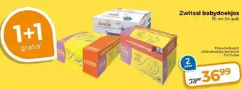 Trekpleister Zwitsal babydoekjes aanbieding