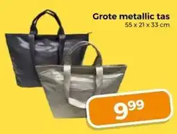 Trekpleister Grote metallic tas aanbieding