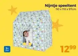 Trekpleister Nijntje speeltent 110 x 110 x 97cm aanbieding
