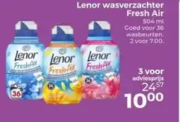 Trekpleister Lenor wasverzachter Fresh Air aanbieding