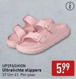 ALDI UP2FASHION Ultralichte slippers aanbieding