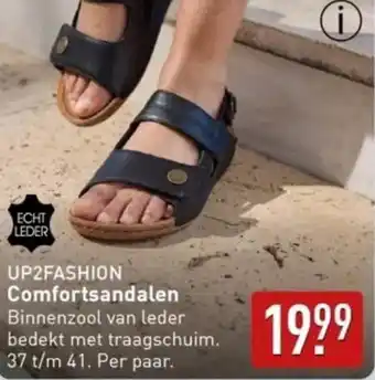 ALDI UP2FASHION Comfortsandalen aanbieding
