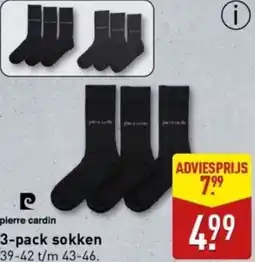 ALDI 3-pack sokken aanbieding