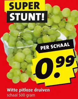 Boni Witte pitloze druiven aanbieding