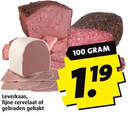 Boni Leverkaas, fijne cervelaat of gebraden gehakt aanbieding