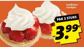 Boni Aardbeien schelpjes aanbieding