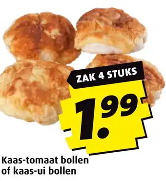 Boni Kaas tomaat bollen of kaas-ui bollen aanbieding
