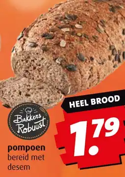 Boni pompoen bereid met desem aanbieding