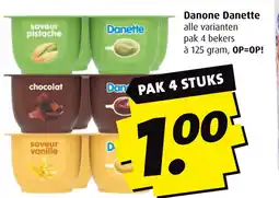 Boni Danone Danette aanbieding