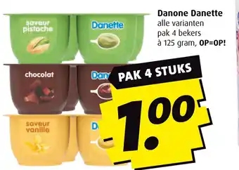 Boni Danone Danette aanbieding