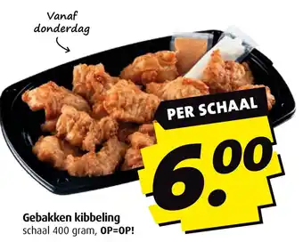Boni Gebakken kibbeling aanbieding