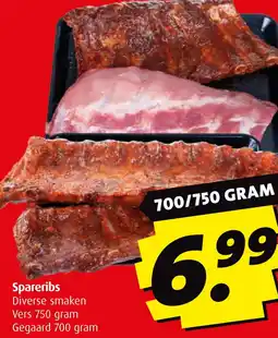 Boni Spareribs aanbieding