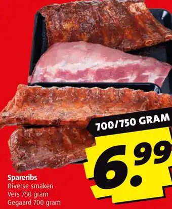 Boni Spareribs aanbieding