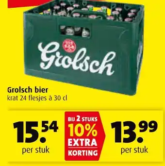 Boni Grolsch bier aanbieding