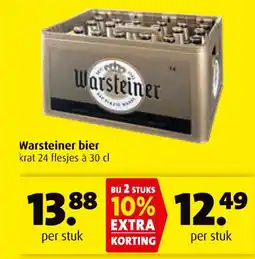 Boni Warsteiner bier aanbieding