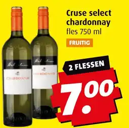 Boni Cruse select chardonnay aanbieding