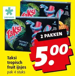 Boni Taksi tropisch fruit ijsjes aanbieding