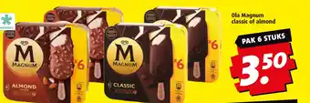 Boni Ola Magnum classic of almond aanbieding
