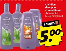 Boni Andrélon shampoo of conditioner aanbieding