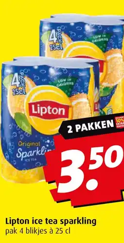 Boni Lipton ice tea sparkling aanbieding