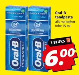 Boni Oral-B tandpasta aanbieding