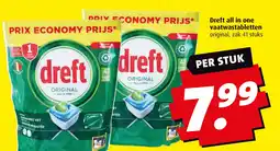 Boni Dreft all in one vaatwastabletten aanbieding
