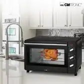 Bol.com Clatronic MBG 3728 30 l 1500 W Zwart Roestvrijstaal Grill aanbieding