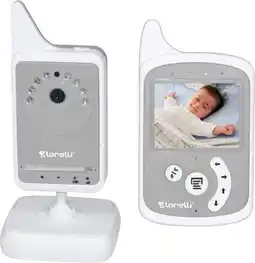 Bol.com Lorelli Video Phone Grijs Digitale Beeldbabyfoon 1028013-0002 aanbieding