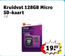 Kruidvat Kruidvat 128GB Micro SD-kaart aanbieding