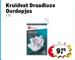 Kruidvat Kruidvat Draadloze Oordopjes aanbieding