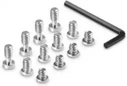 Amazon SMALLRIG 1/4'' Schroefpakket (12 Stuks) met Inbussleutel voor Camerastatief etc. - 1713 aanbieding
