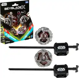 Amazon Beyblade X en Star Wars-collab, The Mandalorian 3-60F vs. Moff Gideon 3-80N, multipackset aanbieding