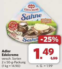 Combi Adler Edelcreme aanbieding