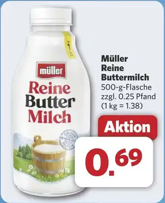 Combi Müller Reine Buttermilch aanbieding