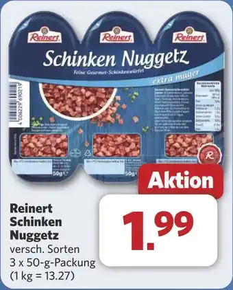 Combi Reinert Schinken Nuggetz aanbieding