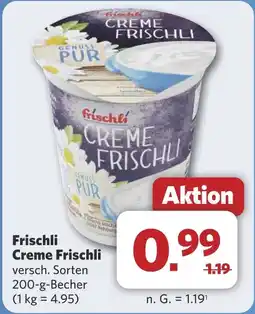Combi Frischli Creme Frischli aanbieding