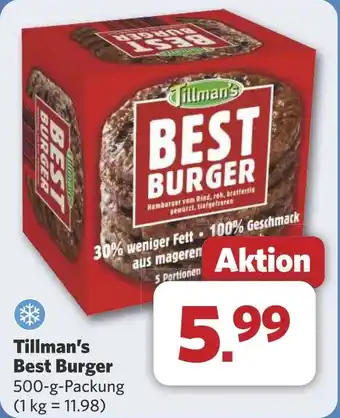 Combi Tillman's Best Burger aanbieding