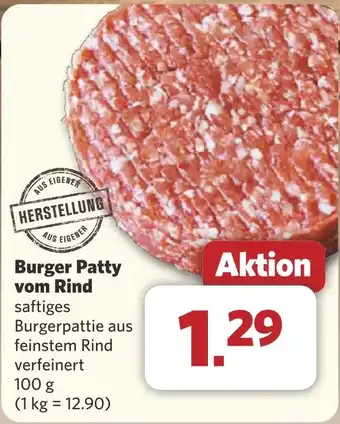 Combi Burger Patty vom Rind aanbieding