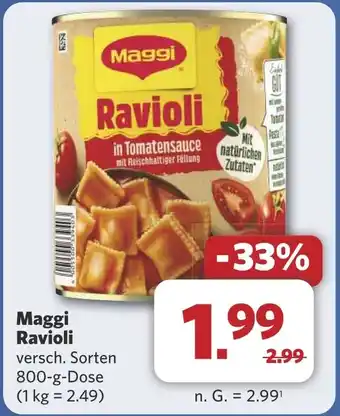 Combi Maggi Ravioli aanbieding