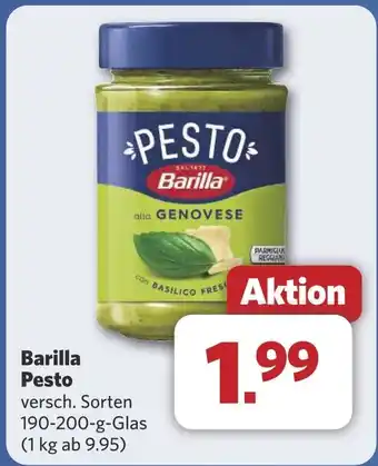 Combi Barilla Pesto aanbieding