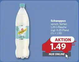Combi Schweppes aanbieding