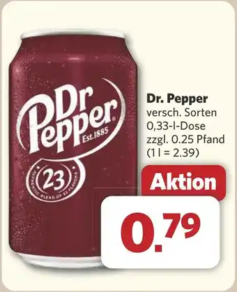 Combi Dr. Pepper aanbieding