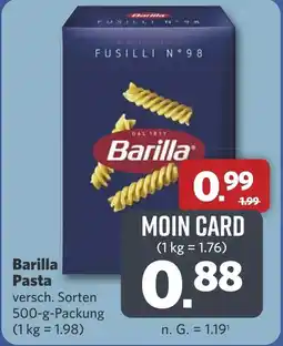 Combi Barilla Pasta aanbieding