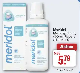 Combi Meridol Mundspülung aanbieding