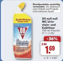 Combi 00 null null WC Urin- stein- und Kalklöser aanbieding